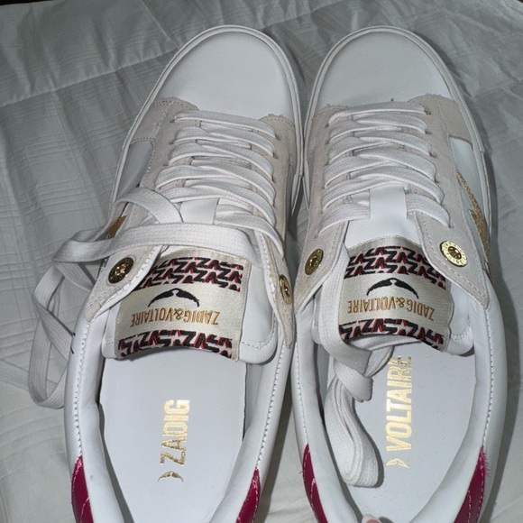 LIMITED EDITION NWOT Zadig & Voltaire Sneakers size 39 (8/8.5) perfect condition - Picture 6 of 8